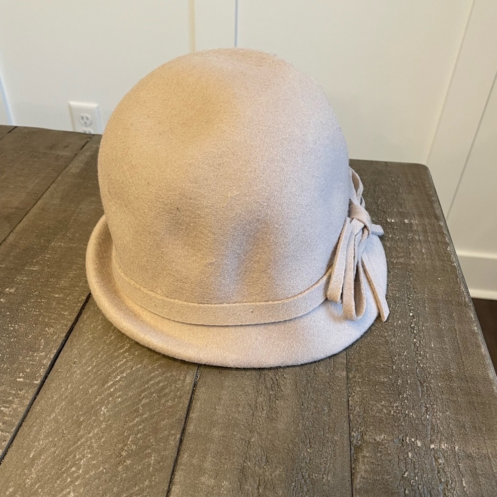 Italian made wool bowler hat